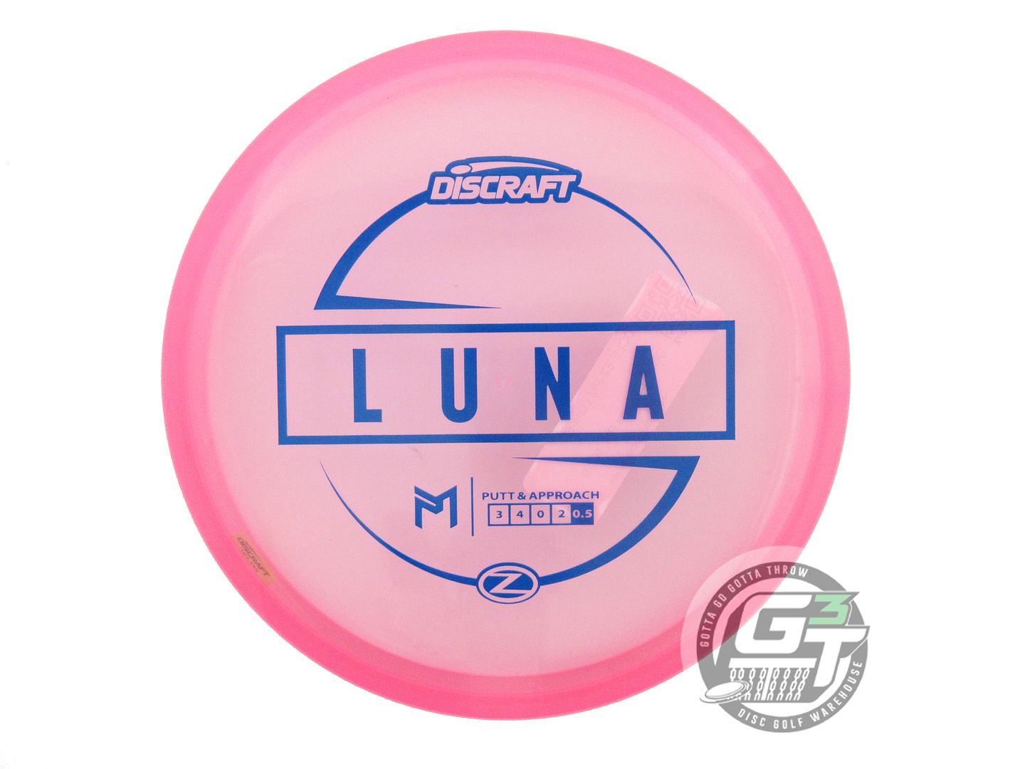 Discraft Paul McBeth Signature Elite Z Luna Putter Golf Disc (Individually Listed)