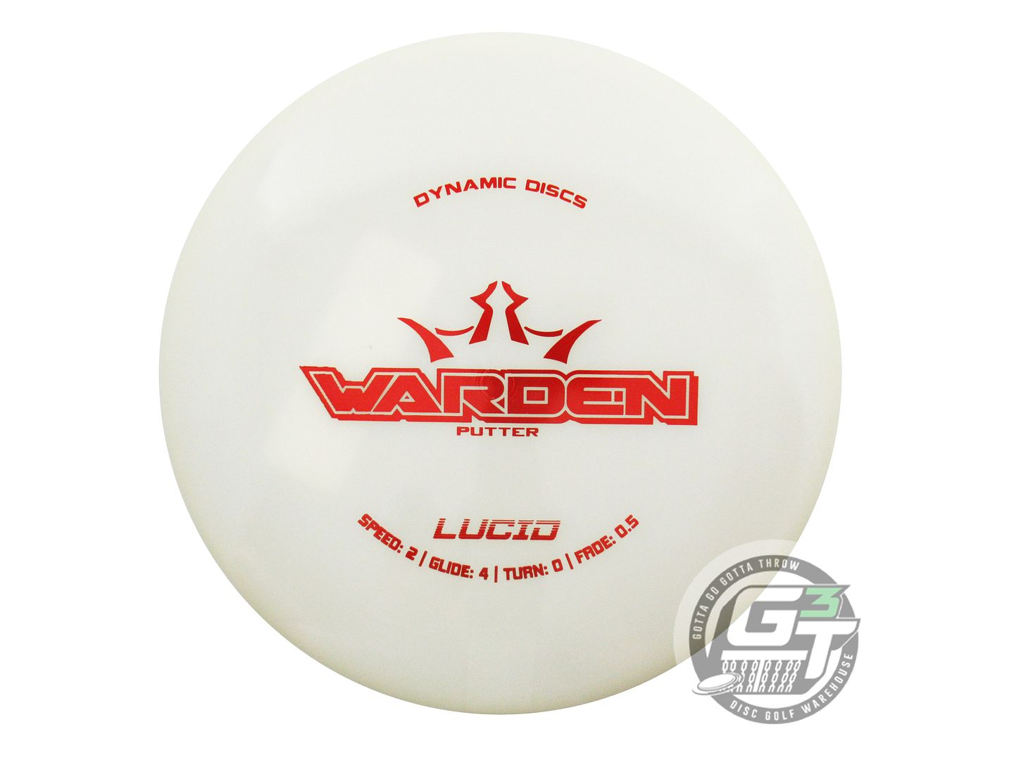 Dynamic Discs Lucid Warden Putter Golf Disc (Individually Listed)