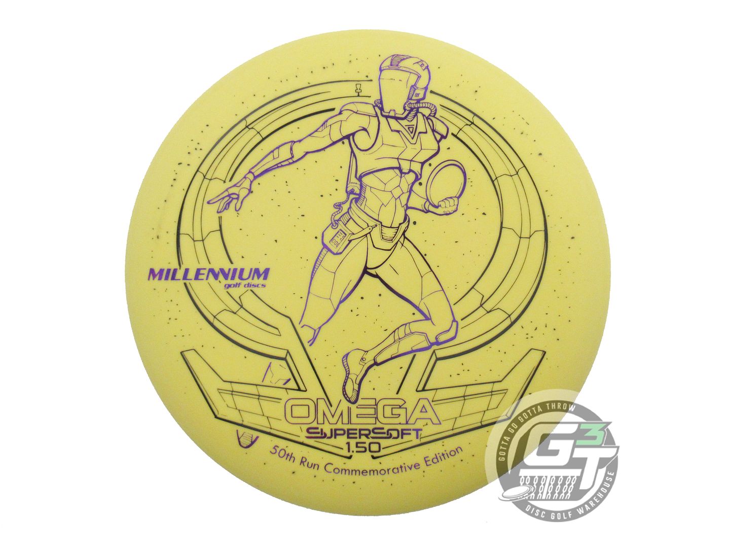 Millennium Limited Edition XXL Stamp 50th Run Commemorative Standard Omega SuperSoft Putter Golf Disc (Individually Listed)
