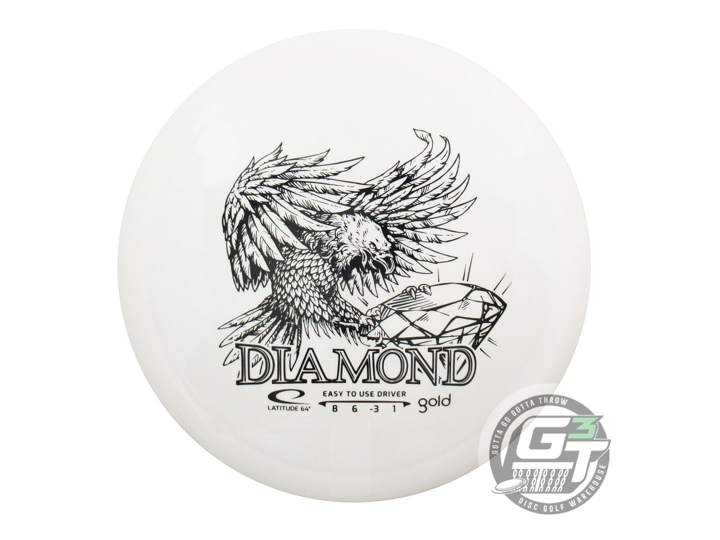 Latitude 64 Gold Line Diamond Fairway Driver Golf Disc (Individually Listed)