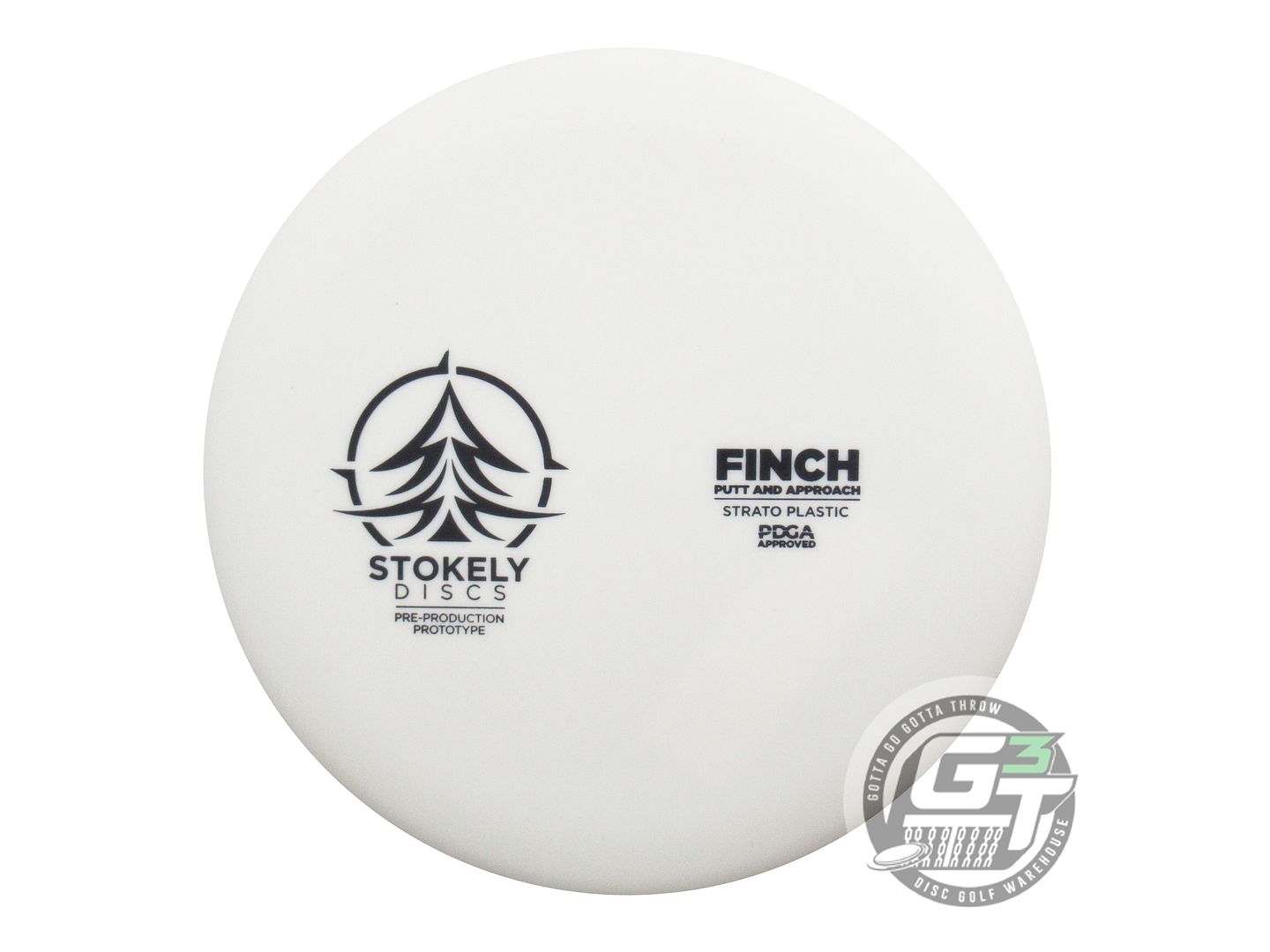 Stokely Prototype Strato Finch Putter Golf Disc (Individually Listed)