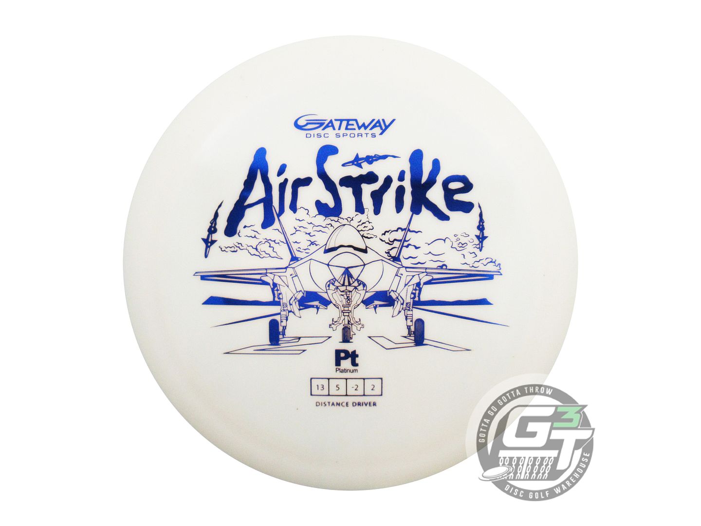 Gateway Platinum Air Strike Distance Driver Golf Disc (Individually Listed)