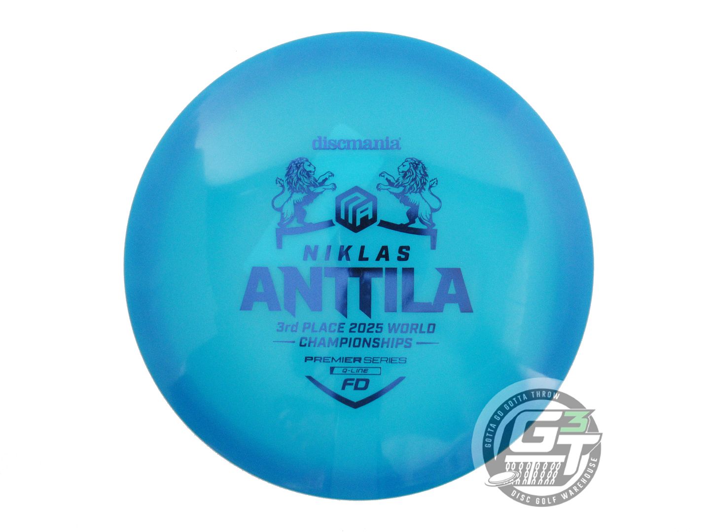 Discmania Limited Edition Premier Series Niklas Anttila 2025 World Championships 3rd Place Q-Line FD Fairway Driver Golf Disc (Individually Listed)