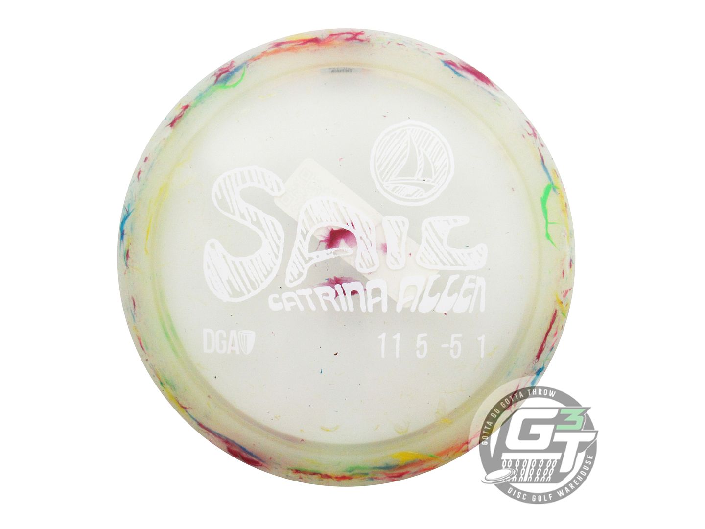 DGA Limited Edition 2025 Tour Series Catrina Allen Granite Blend Sail Distance Driver Golf Disc (Individually Listed)