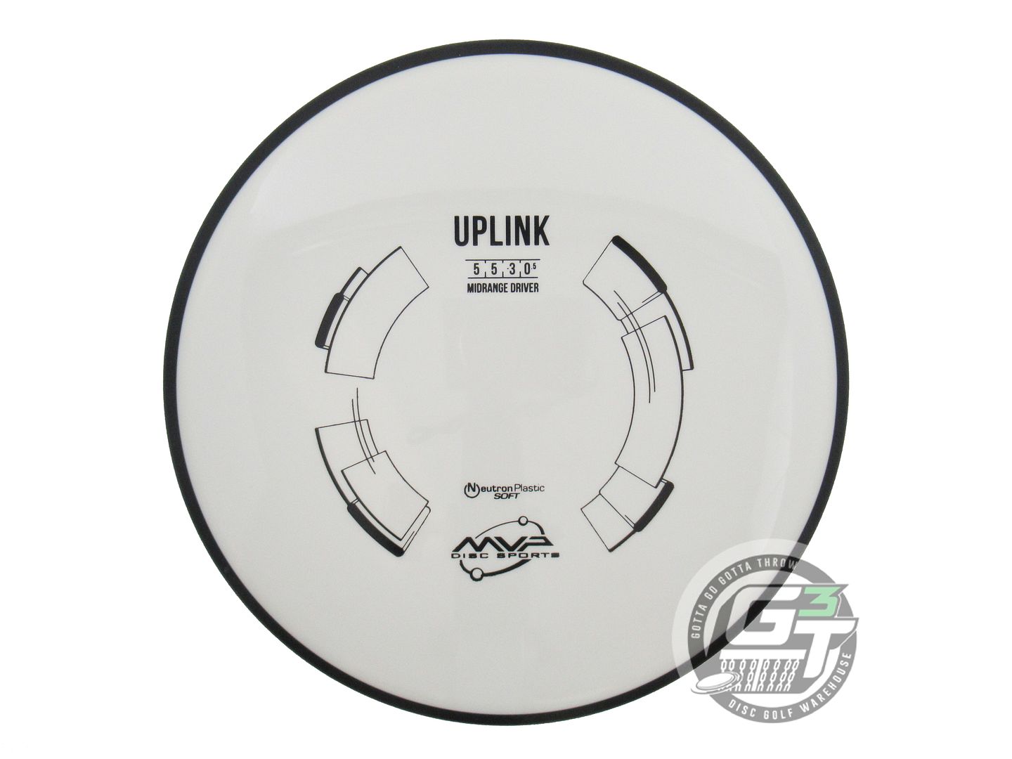 MVP Neutron Soft Uplink Midrange Golf Disc (Individually Listed)