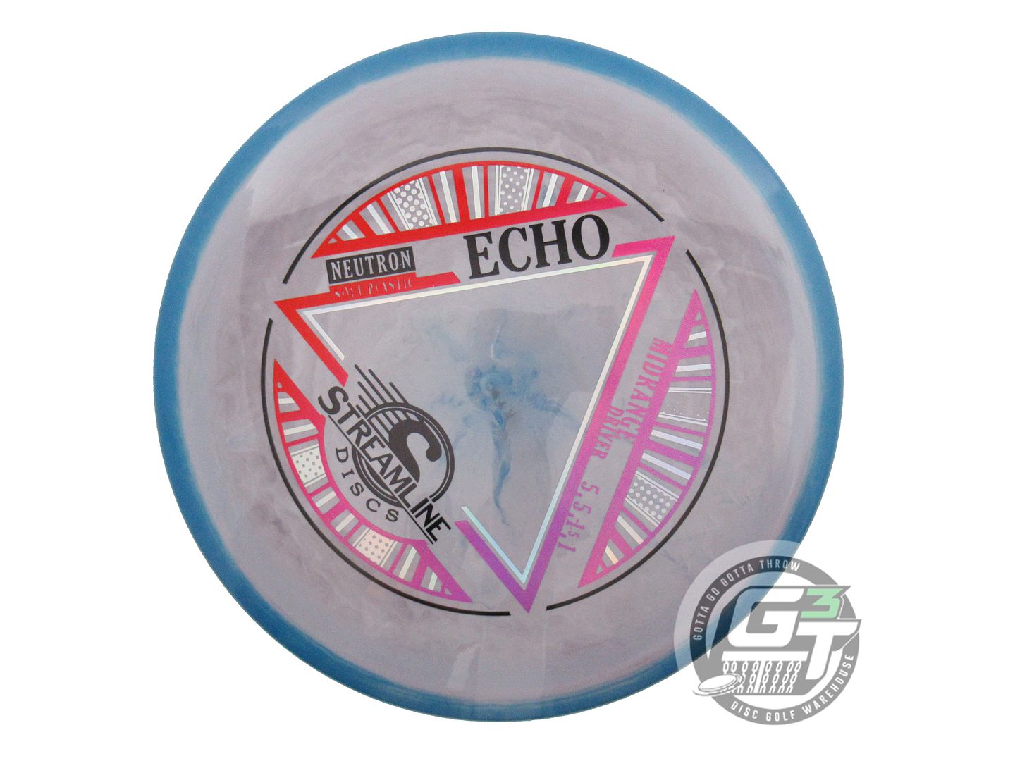 Streamline Neutron Soft Echo Midrange Golf Disc (Individually Listed)