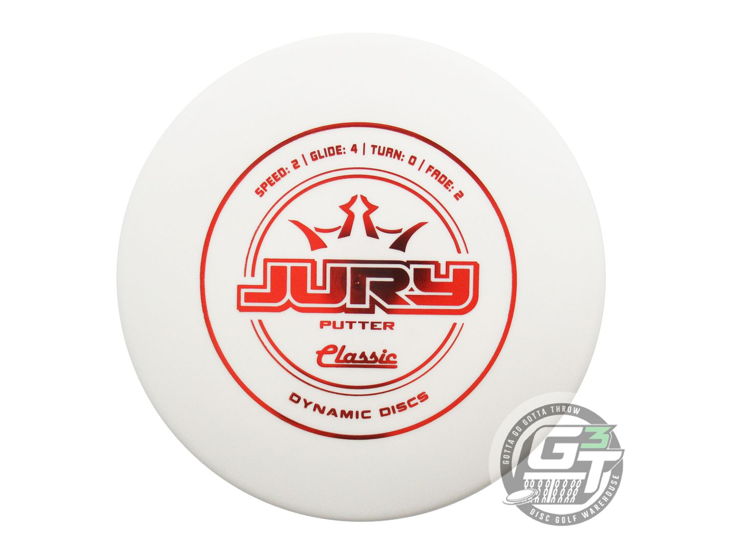 Dynamic Discs Classic Line Jury Putter Golf Disc (Individually Listed)