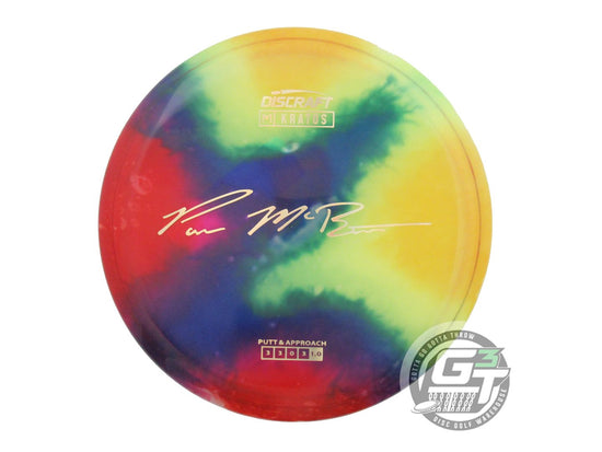 Discraft Paul McBeth Signature Fly Dye Elite Z Kratos Putter Golf Disc (Individually Listed)