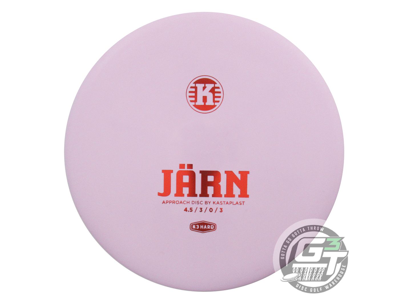Kastaplast K3 Hard Jarn Midrange Golf Disc (Individually Listed)
