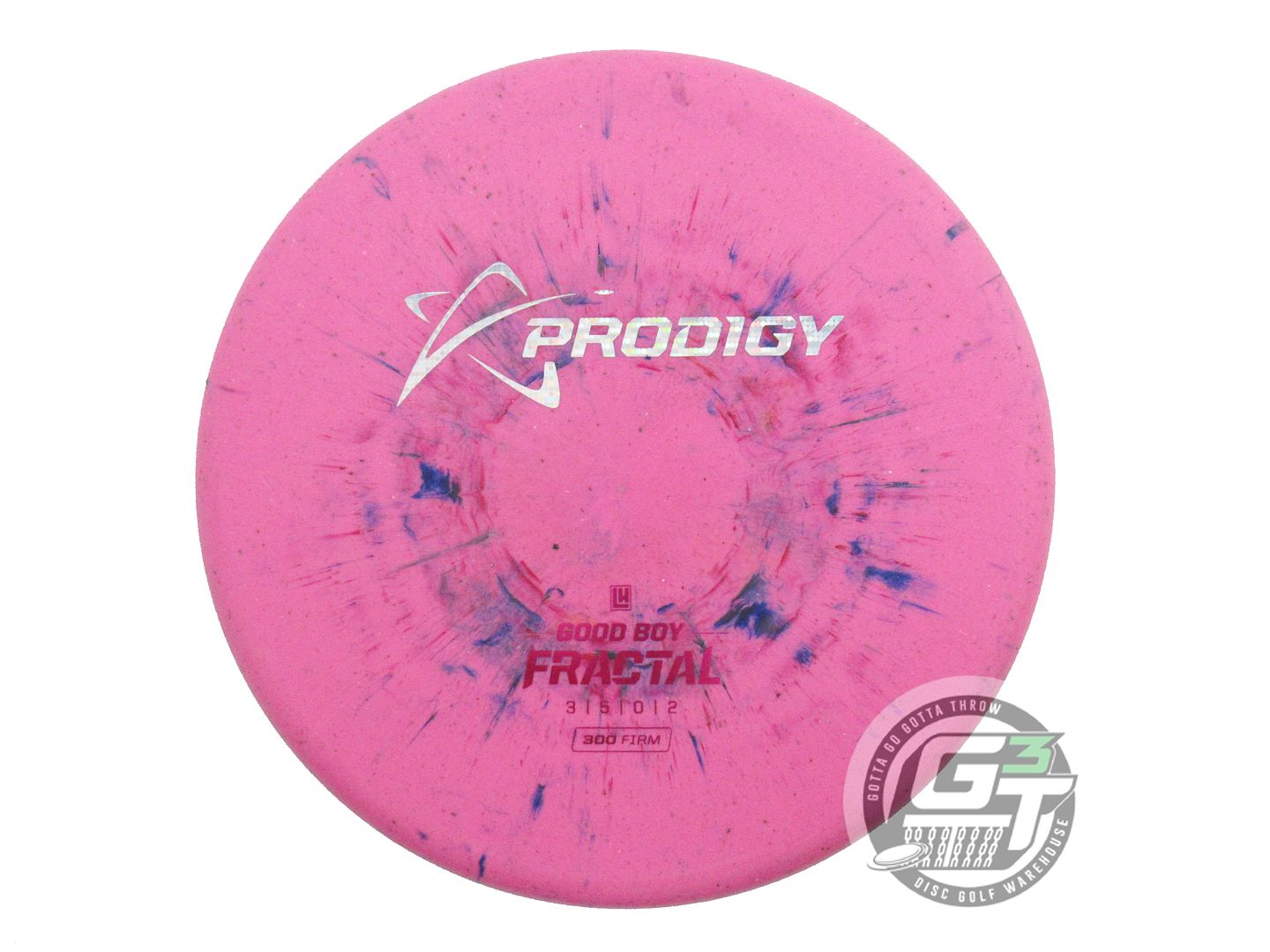 Prodigy 300 Firm Fractal Good Boy [Luke Humphries] Putter Golf Disc (Individually Listed)