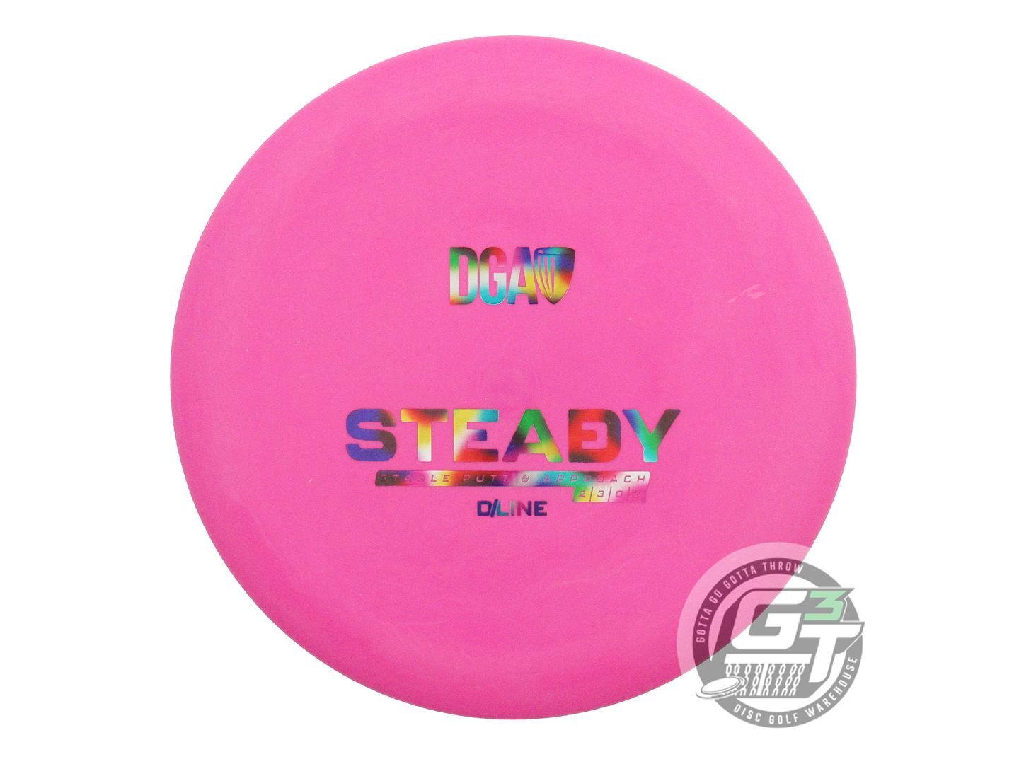 DGA D-Line Steady Putter Golf Disc (Individually Listed)