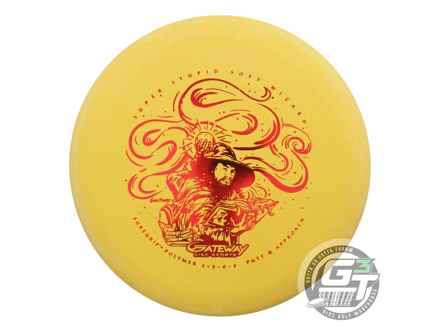 Gateway Sure Grip Super Stupid Soft Wizard Putter Golf Disc (Individually Listed)
