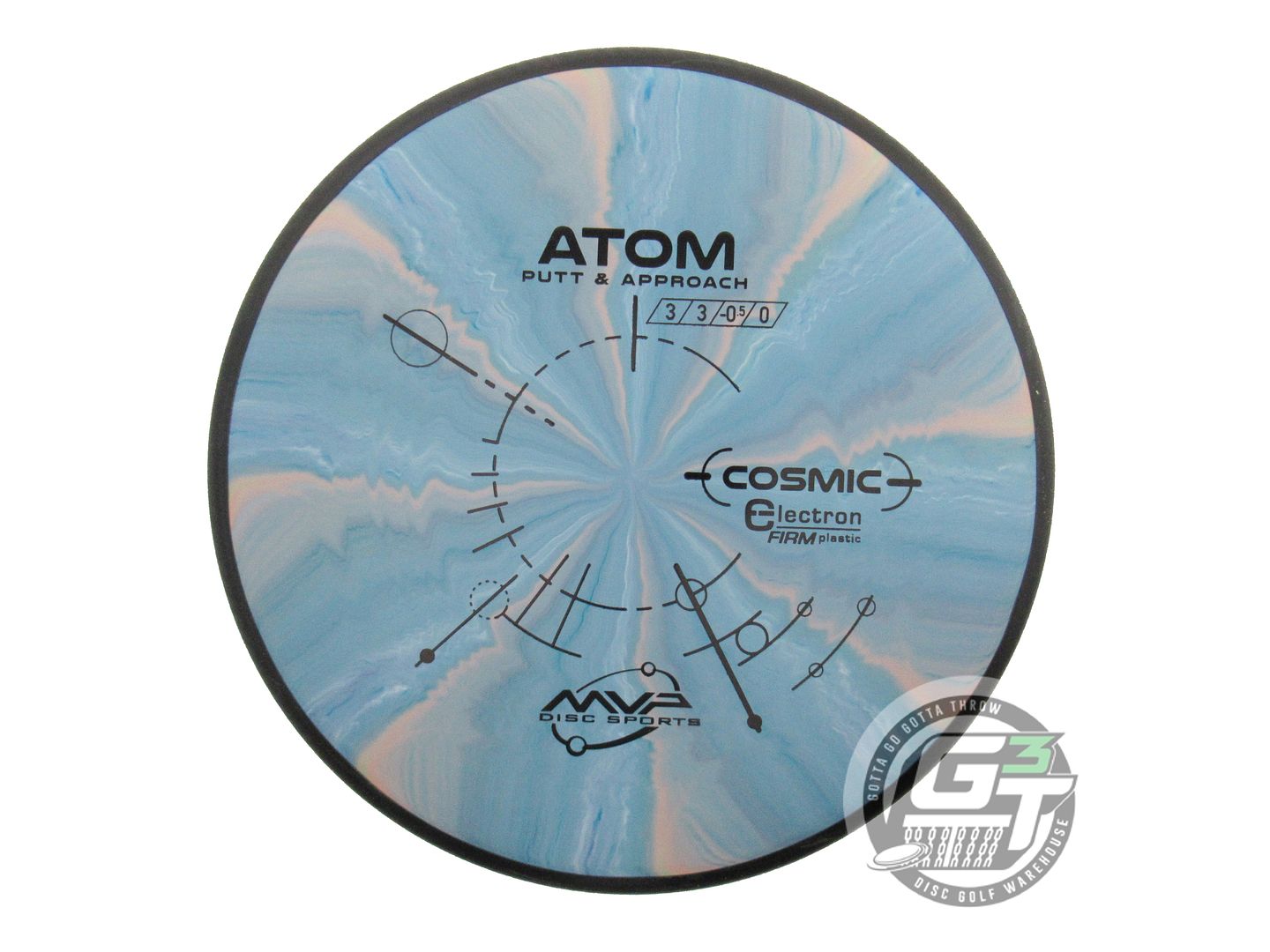 MVP Cosmic Electron Firm Atom Putter Golf Disc (Individually Listed)