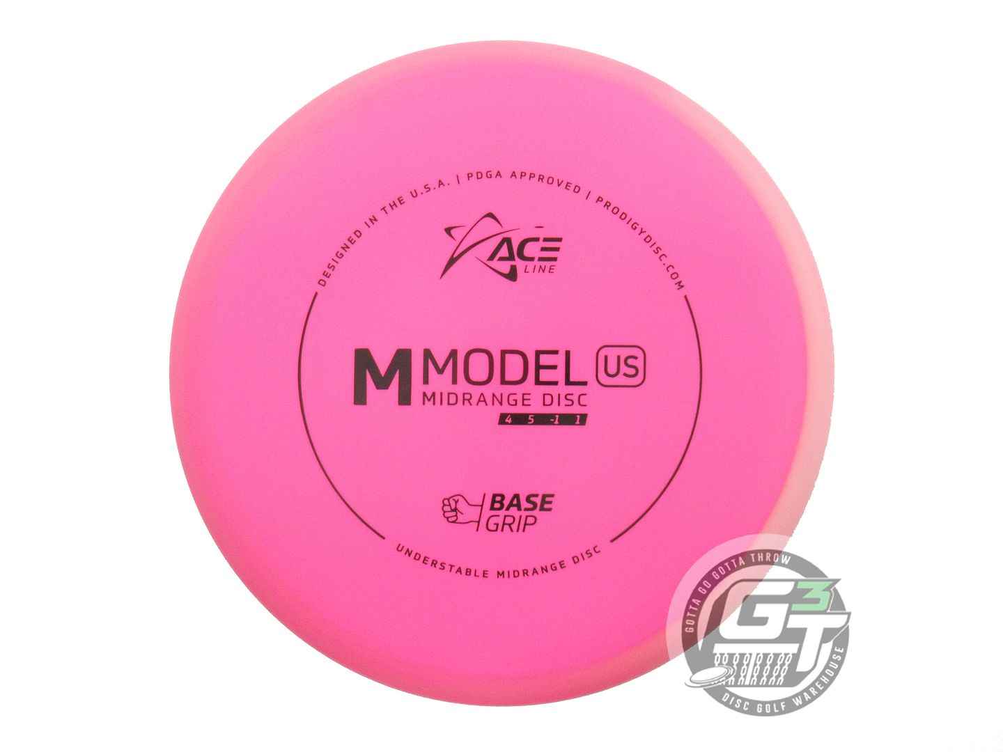 Prodigy Ace Line Base Grip M Model US Golf Disc (Individually Listed)