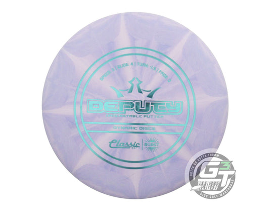 Dynamic Discs Classic Soft Burst Deputy Putter Golf Disc (Individually Listed)