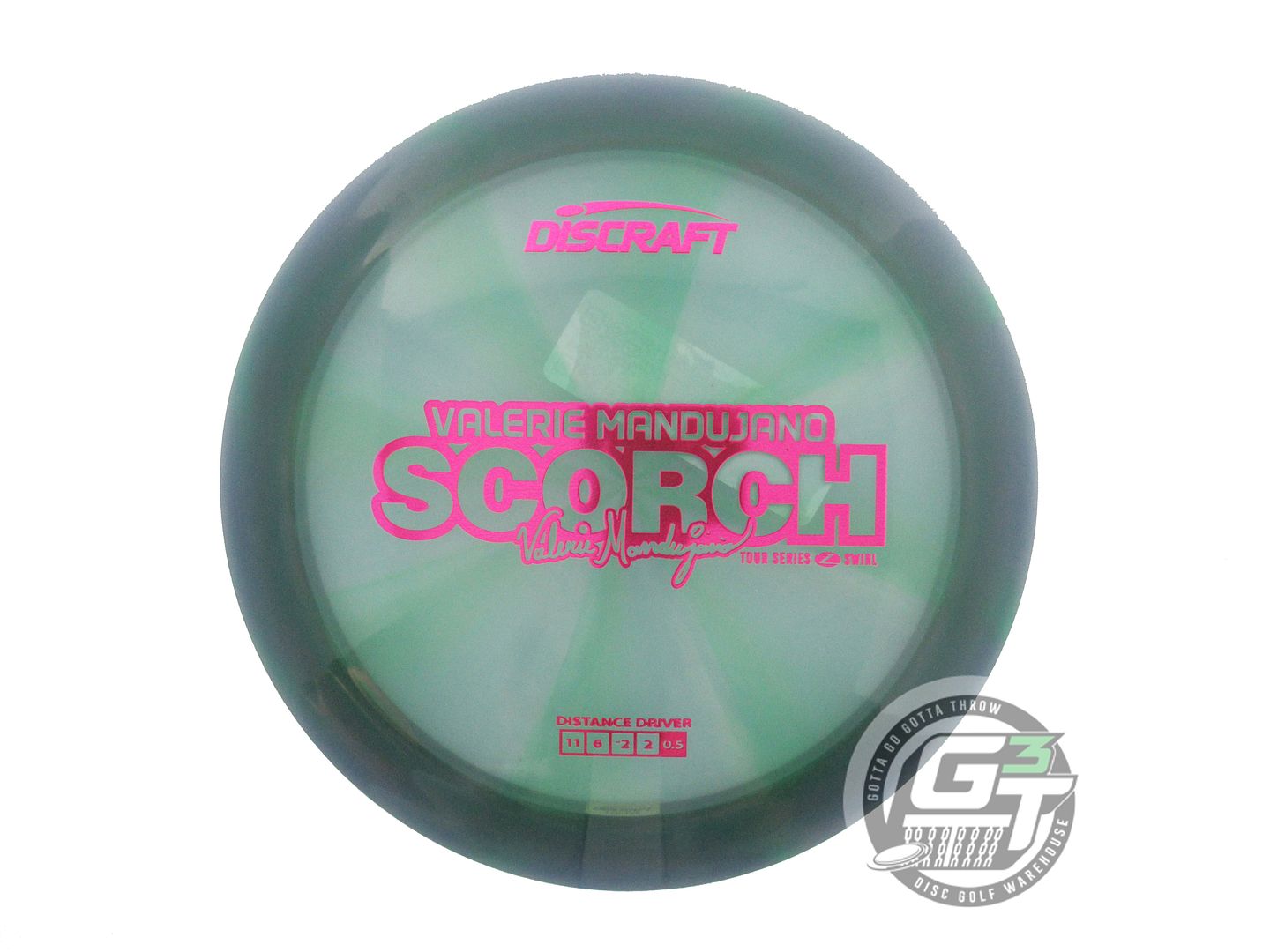 Discraft Limited Edition 2025 Tour Series Valerie Mandujano Swirl Elite Z Scorch Distance Driver Golf Disc (Individually Listed)