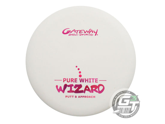 Gateway Pure White Wizard Putter Golf Disc (Individually Listed)