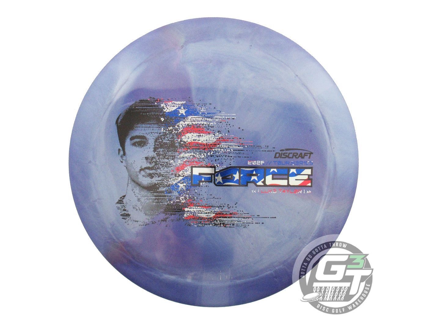 Discraft Limited Edition 2026 Tour Series Luke Taylor Special Blend Force Distance Driver Golf Disc (Individually Listed)