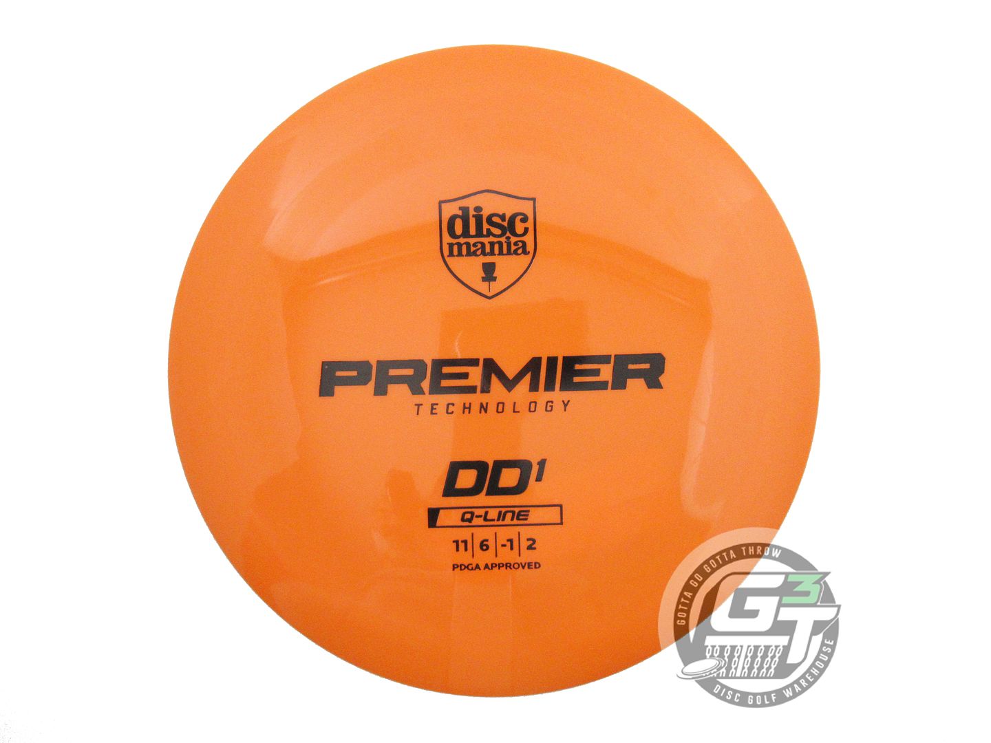 Discmania Premier Q-Line DD1 Distance Driver Golf Disc (Individually Listed)