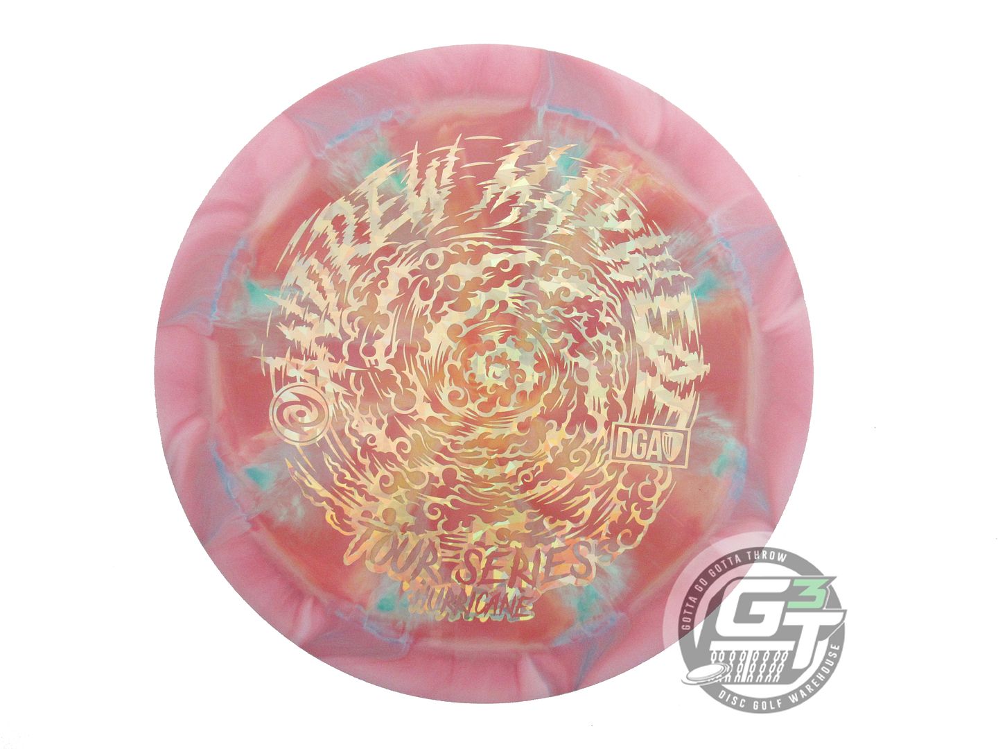 DGA Limited Edition 2023 Tour Series Swirl Tour Series Hypercane Distance Driver Golf Disc (Individually Listed)