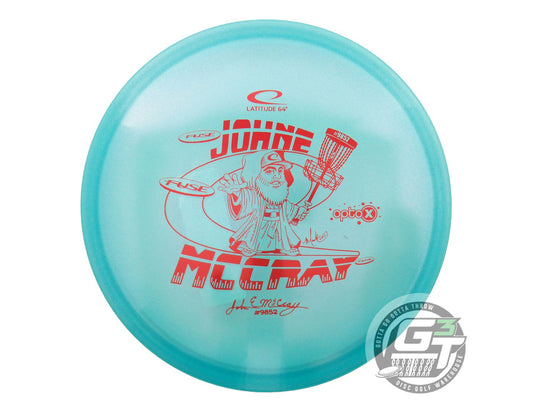 Latitude 64 Limited Edition 2024 Team Series JohnE McCray Glimmer Opto-X Fuse Midrange Golf Disc (Individually Listed)