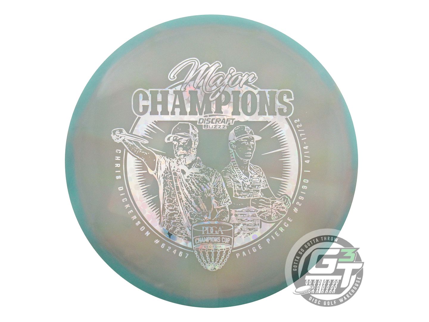 Discraft Limited Edition 2022 PDGA Champions Cup Commemorative Special Blend Buzzz Midrange Golf Disc (Individually Listed)