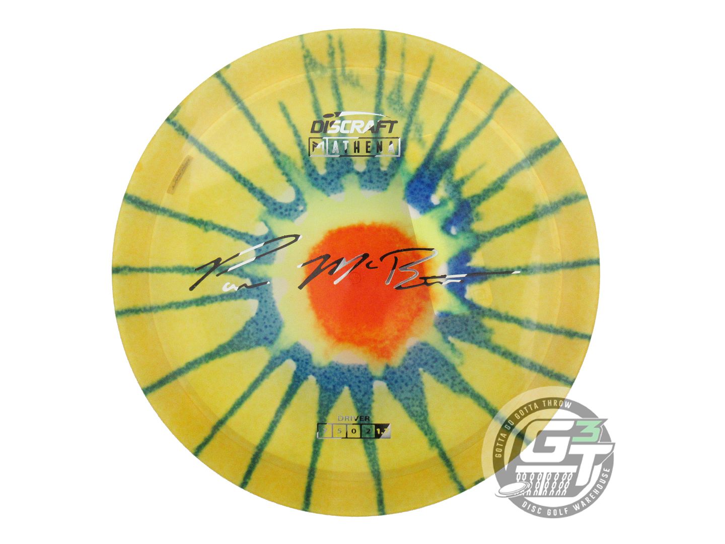 Discraft Paul McBeth Signature Fly Dye Elite Z Athena Fairway Driver Golf Disc (Individually Listed)