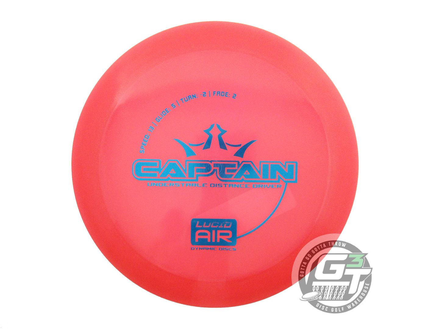 Dynamic Discs Lucid AIR Captain Distance Driver Golf Disc (Individually Listed)