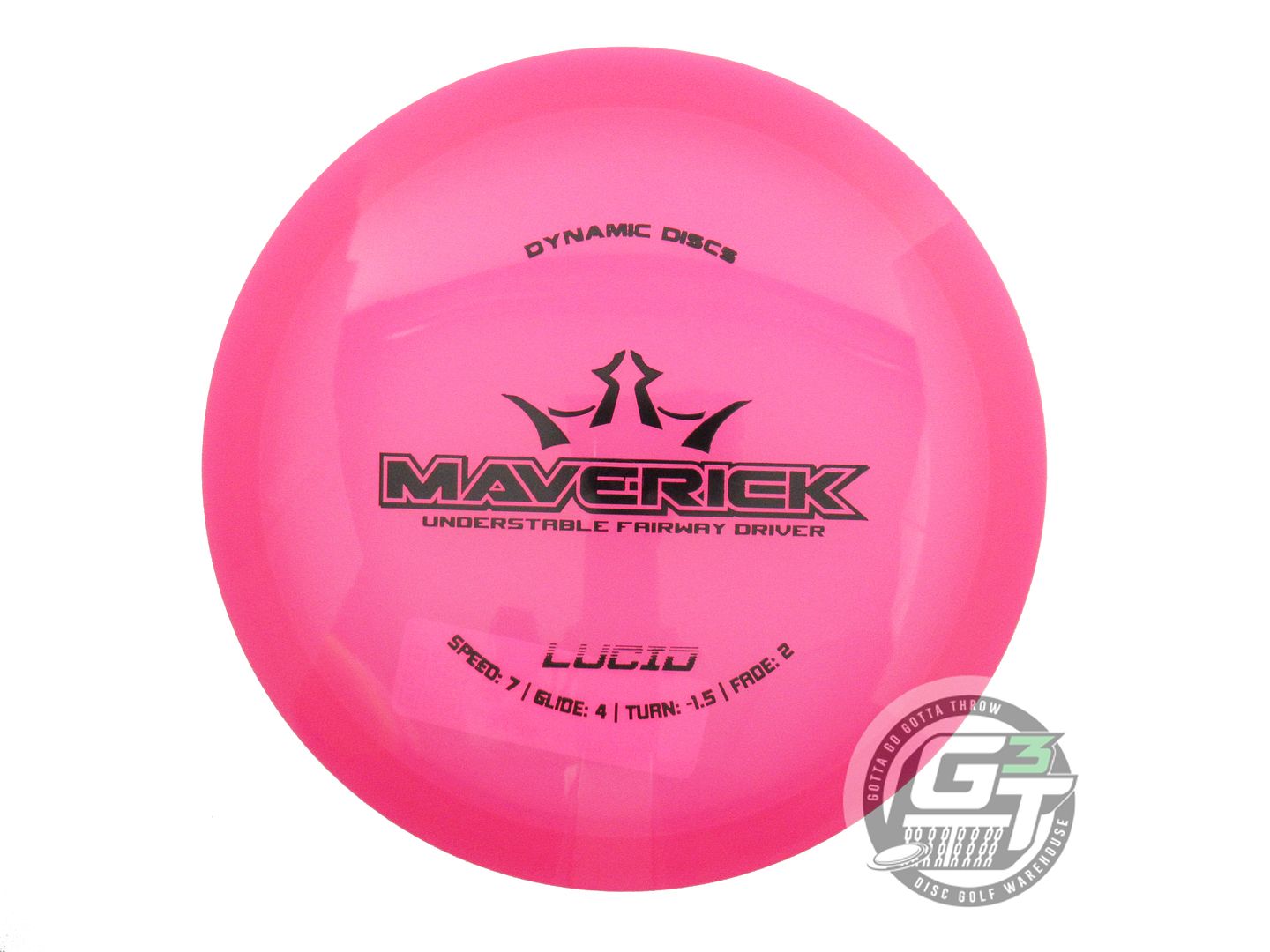 Dynamic Discs Lucid Maverick Fairway Driver Golf Disc (Individually Listed)