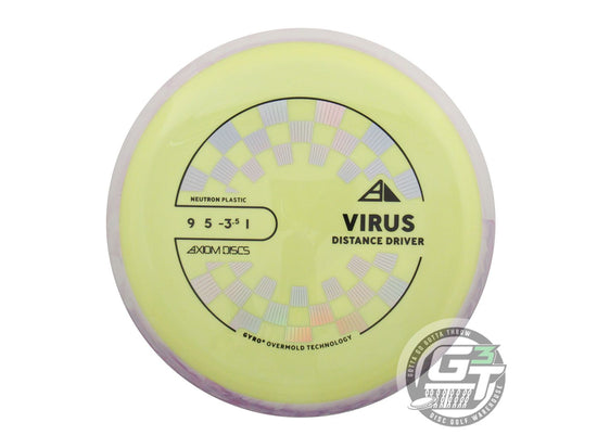 Axiom Neutron Virus Distance Driver Golf Disc (Individually Listed)