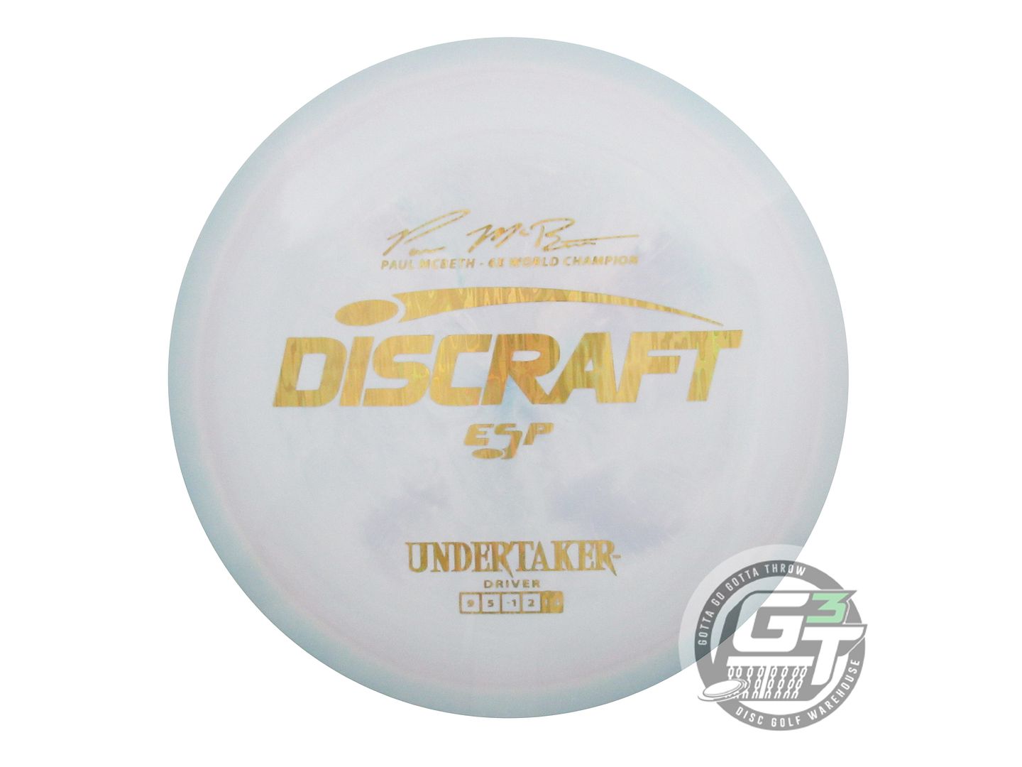 Discraft ESP Undertaker [Paul McBeth 6X] Distance Driver Golf Disc (Individually Listed)