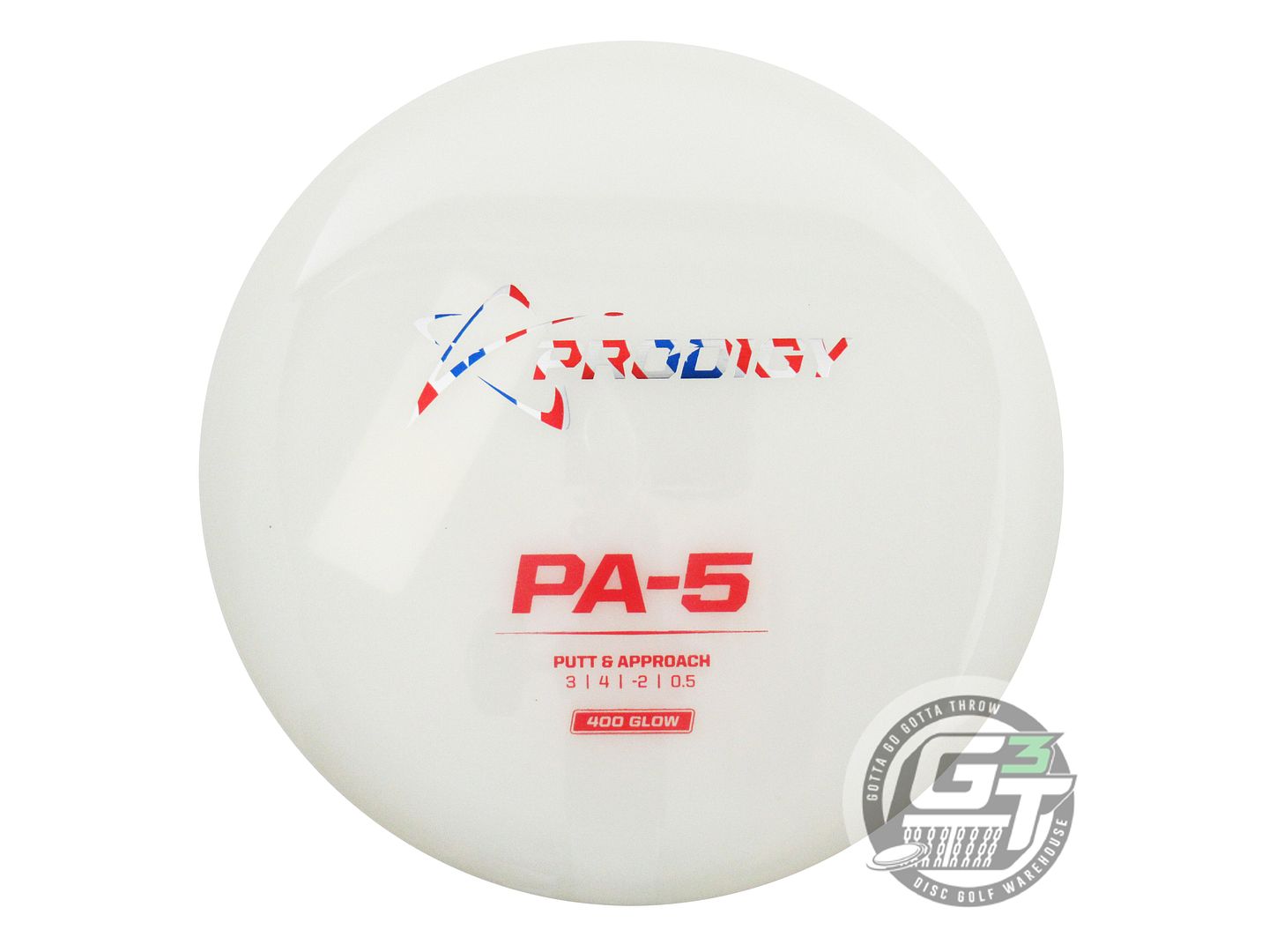 Prodigy 400 Glow Series PA5 Putter Golf Disc (Individually Listed)