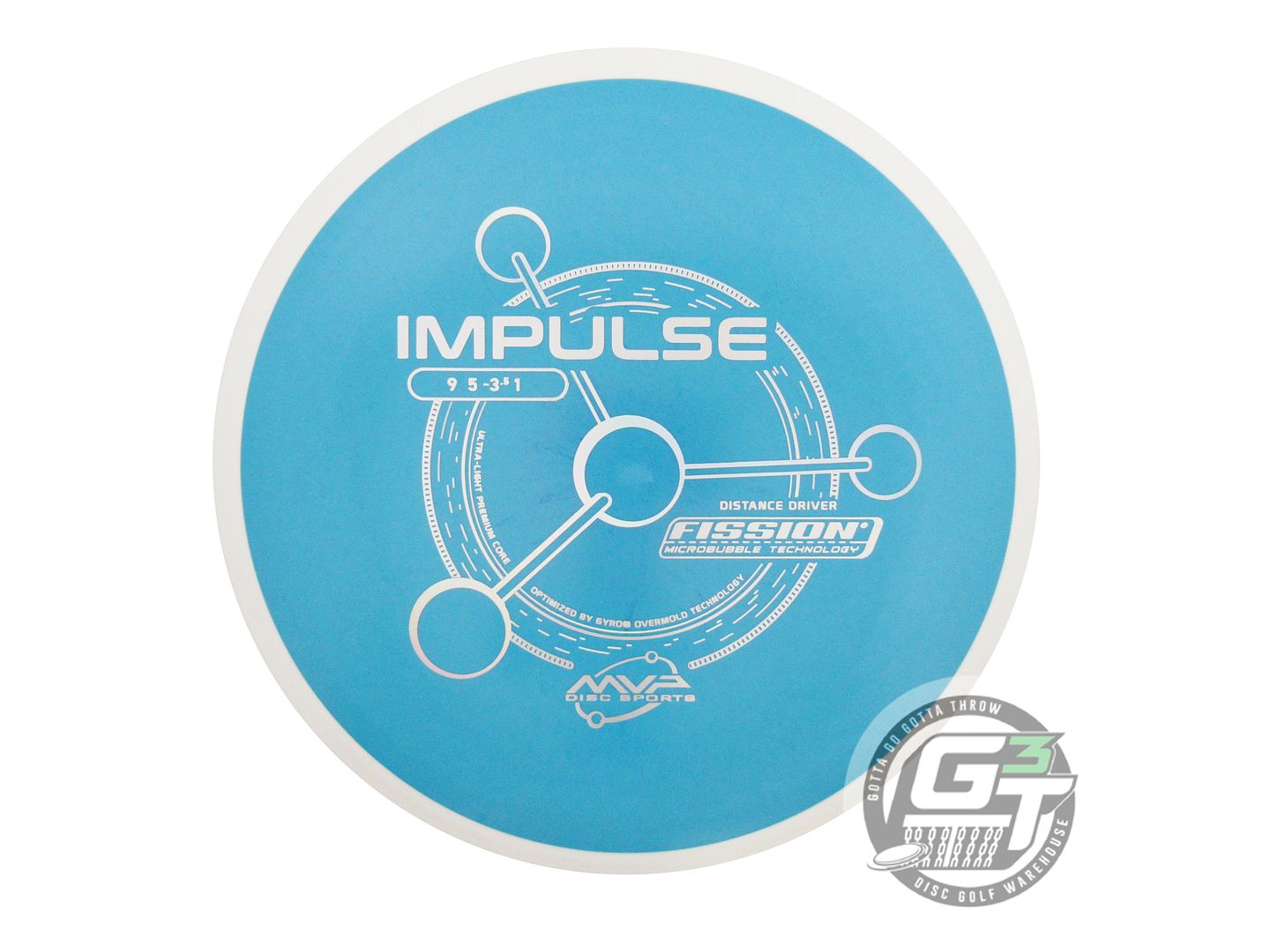 MVP Fission Impulse Distance Driver Golf Disc (Individually Listed)