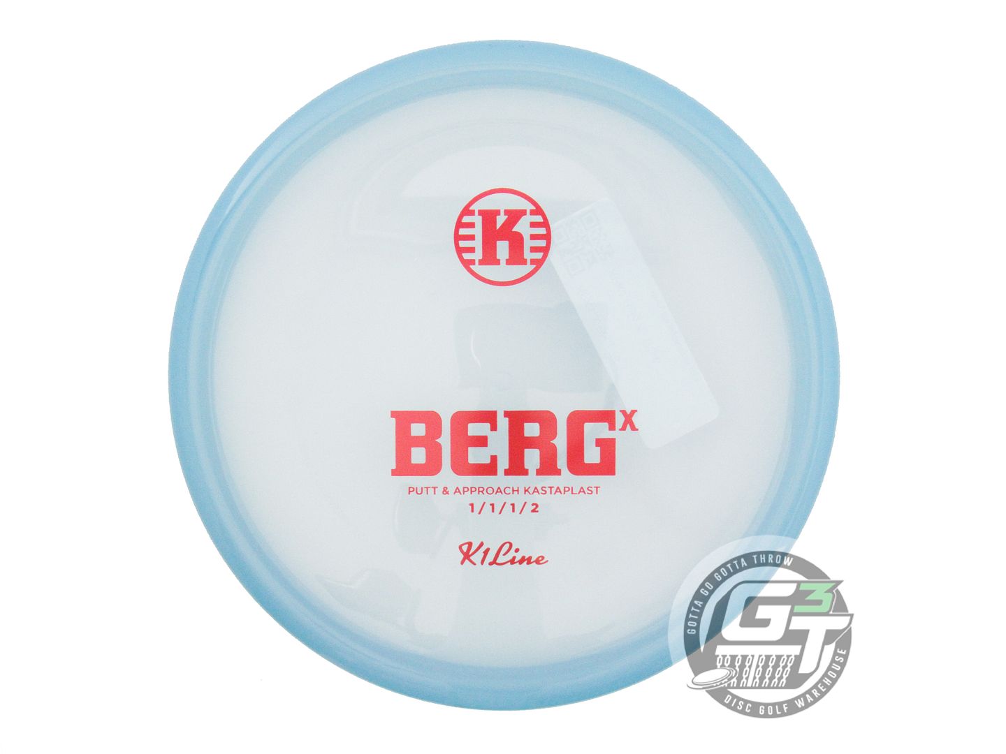 Kastaplast K1 Berg X Putter Golf Disc (Individually Listed)