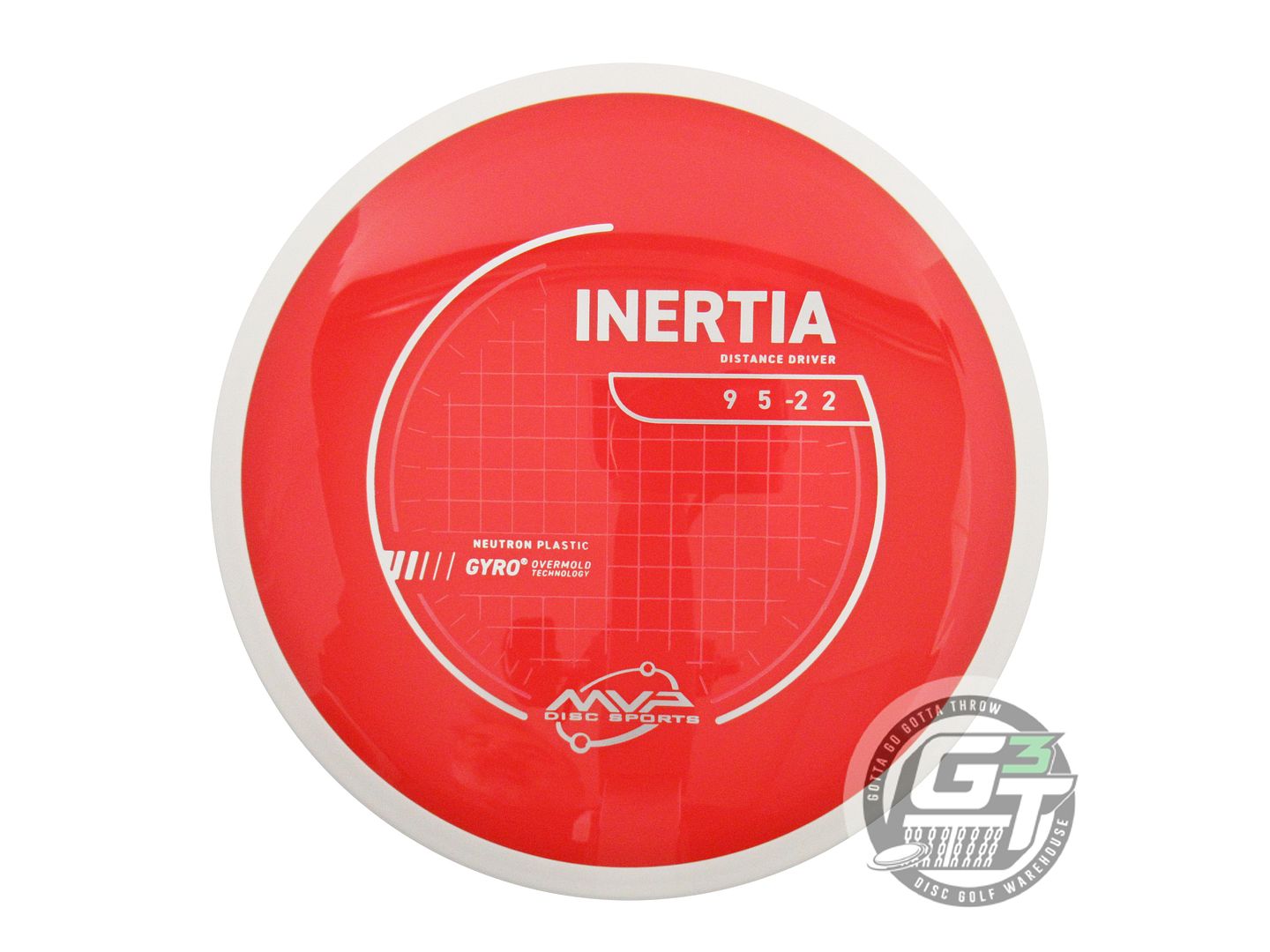 MVP Neutron Inertia Distance Driver Golf Disc (Individually Listed)