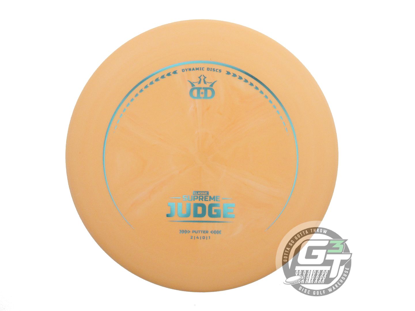 Dynamic Discs Classic Supreme Judge Putter Golf Disc (Individually Listed)