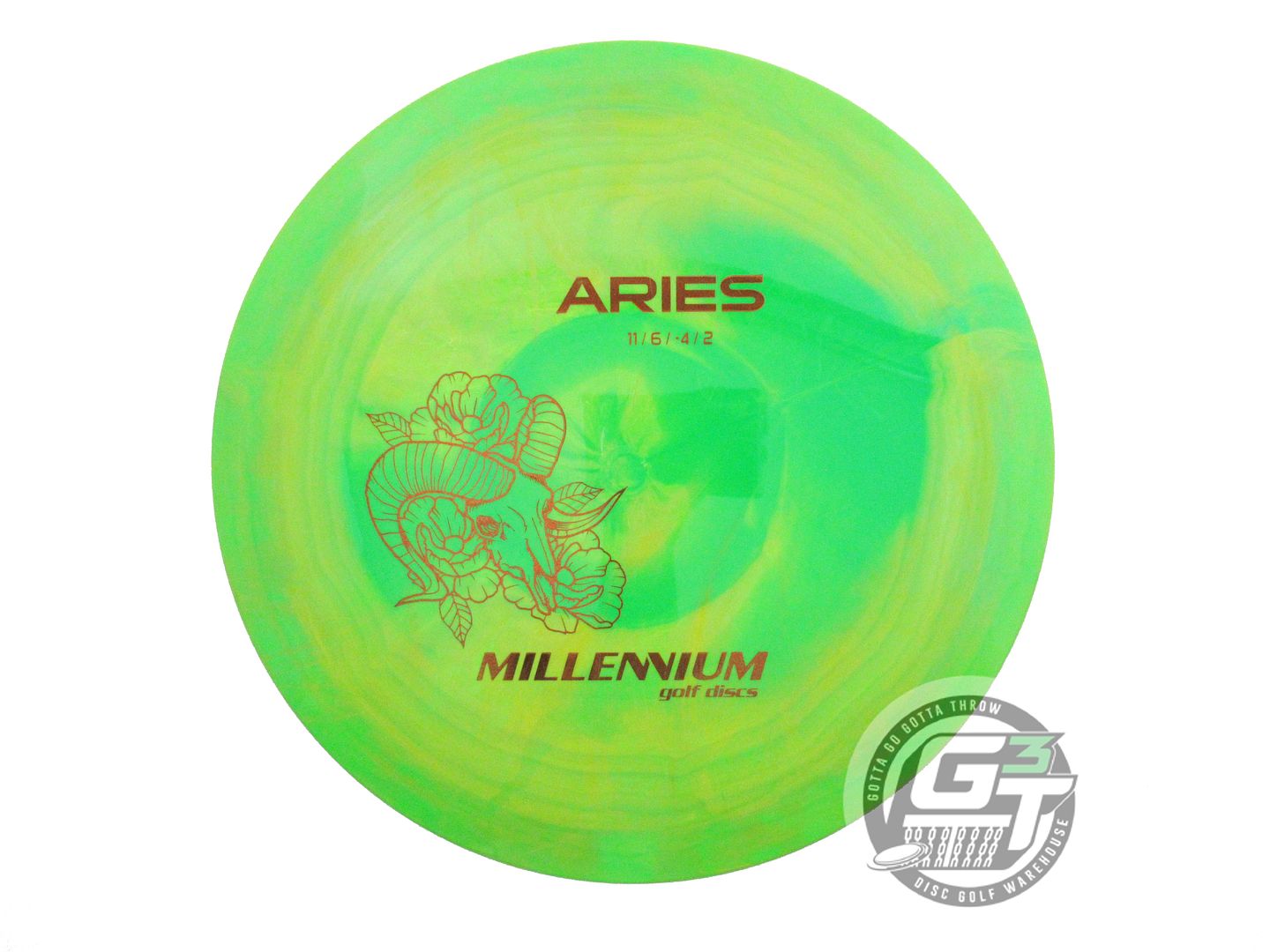 Millennium Swirly Sirius Aries Distance Driver Golf Disc (Individually Listed)
