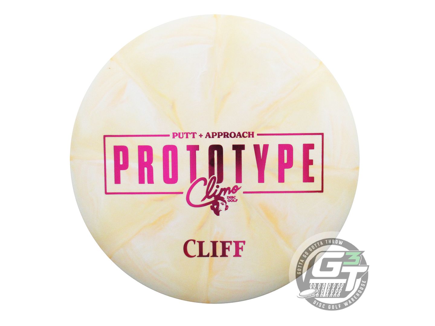 Climo Limited Edition Prototype Swirl Trophy Line Cliff Putter Golf Disc (Individually Listed)