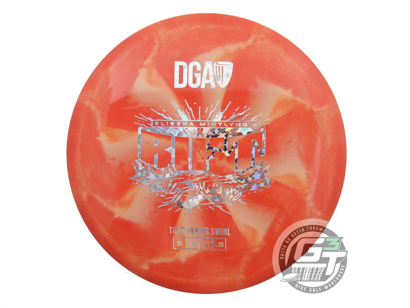 DGA Limited Edition 2026 Tour Series Eliezra Midtlyng Special Blend Rift Midrange Golf Disc (Individually Listed)