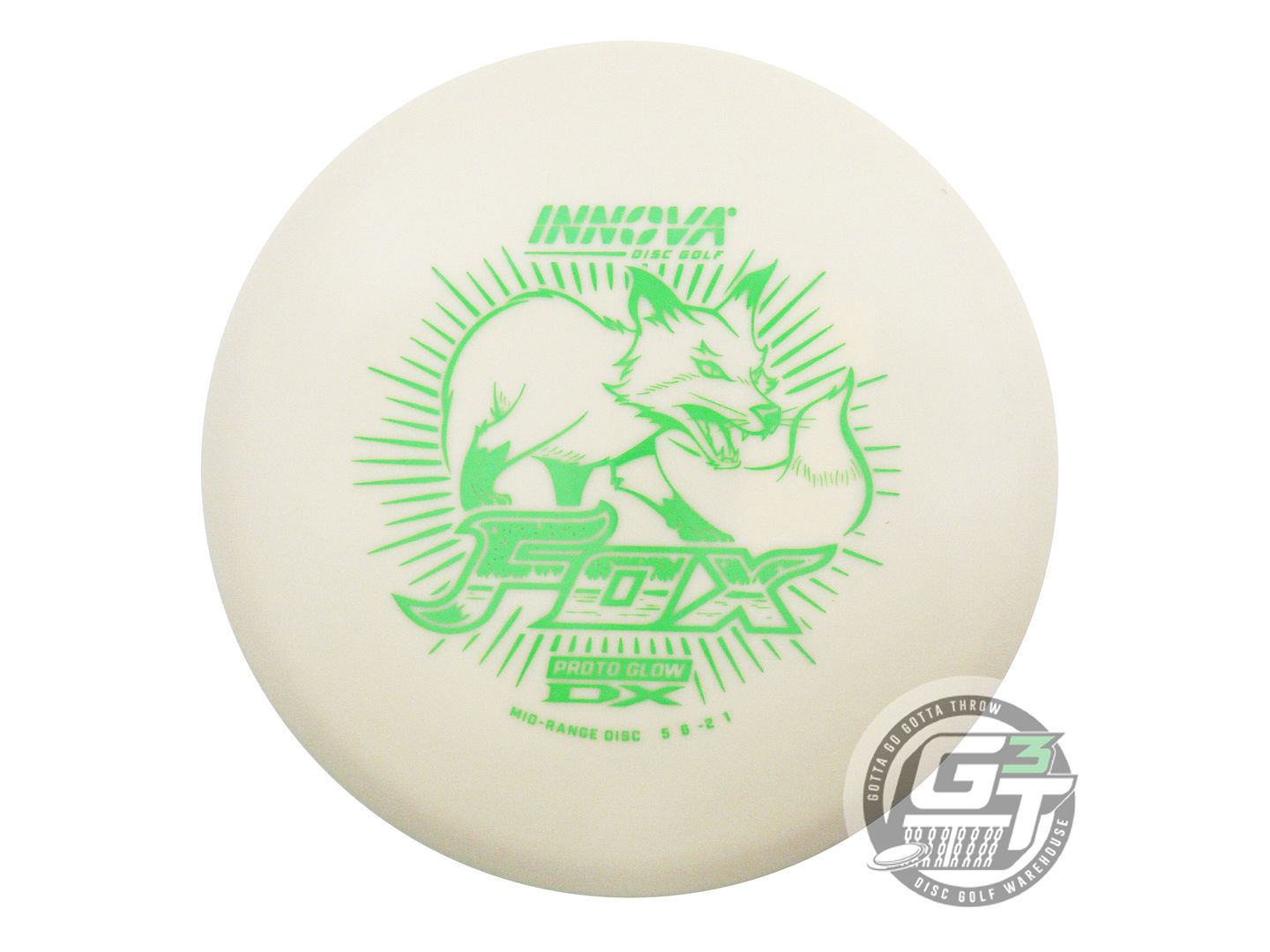 Innova Proto Glow DX Fox Midrange Golf Disc (Individually Listed)