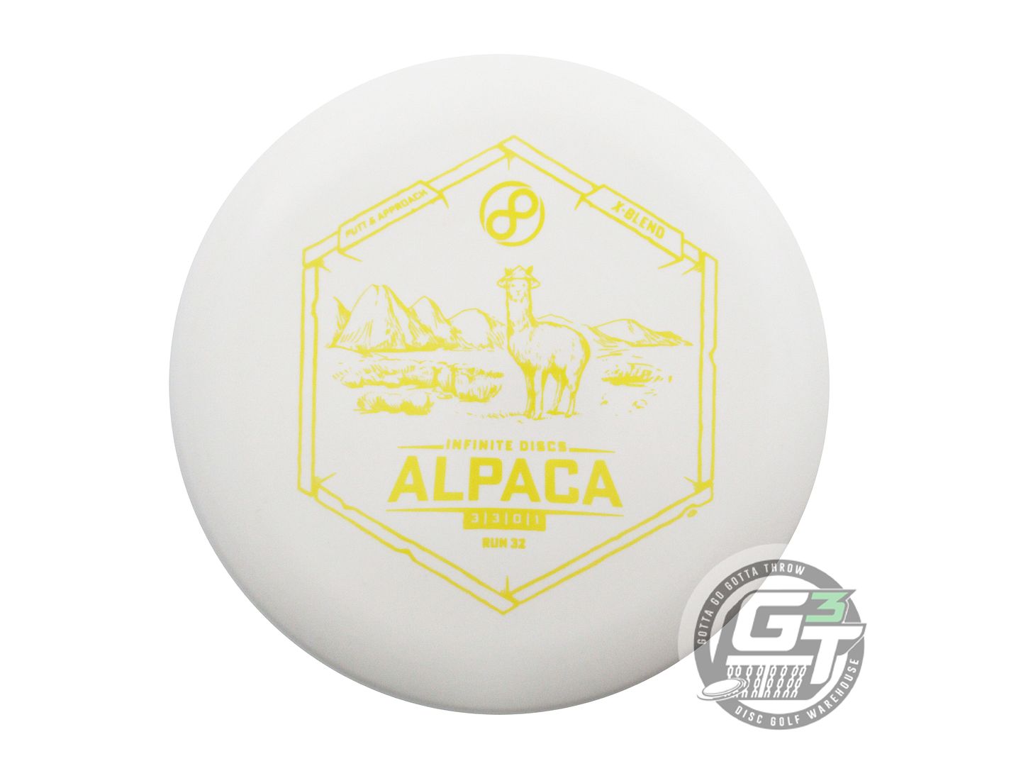 Infinite Discs X-Blend Alpaca Putter Golf Disc (Individually Listed)