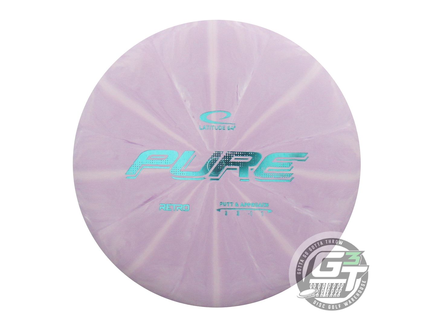 Latitude 64 Retro Burst Pure Putter Golf Disc (Individually Listed)