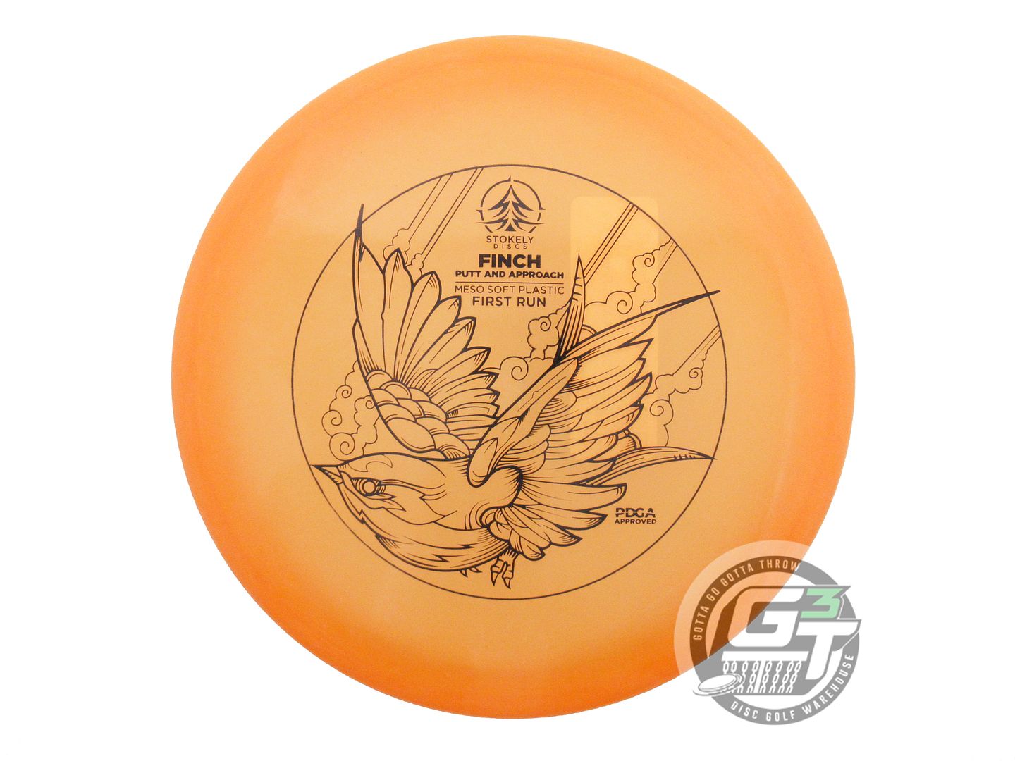 Stokely First Run Meso Soft Finch Putter Golf Disc (Individually Listed)
