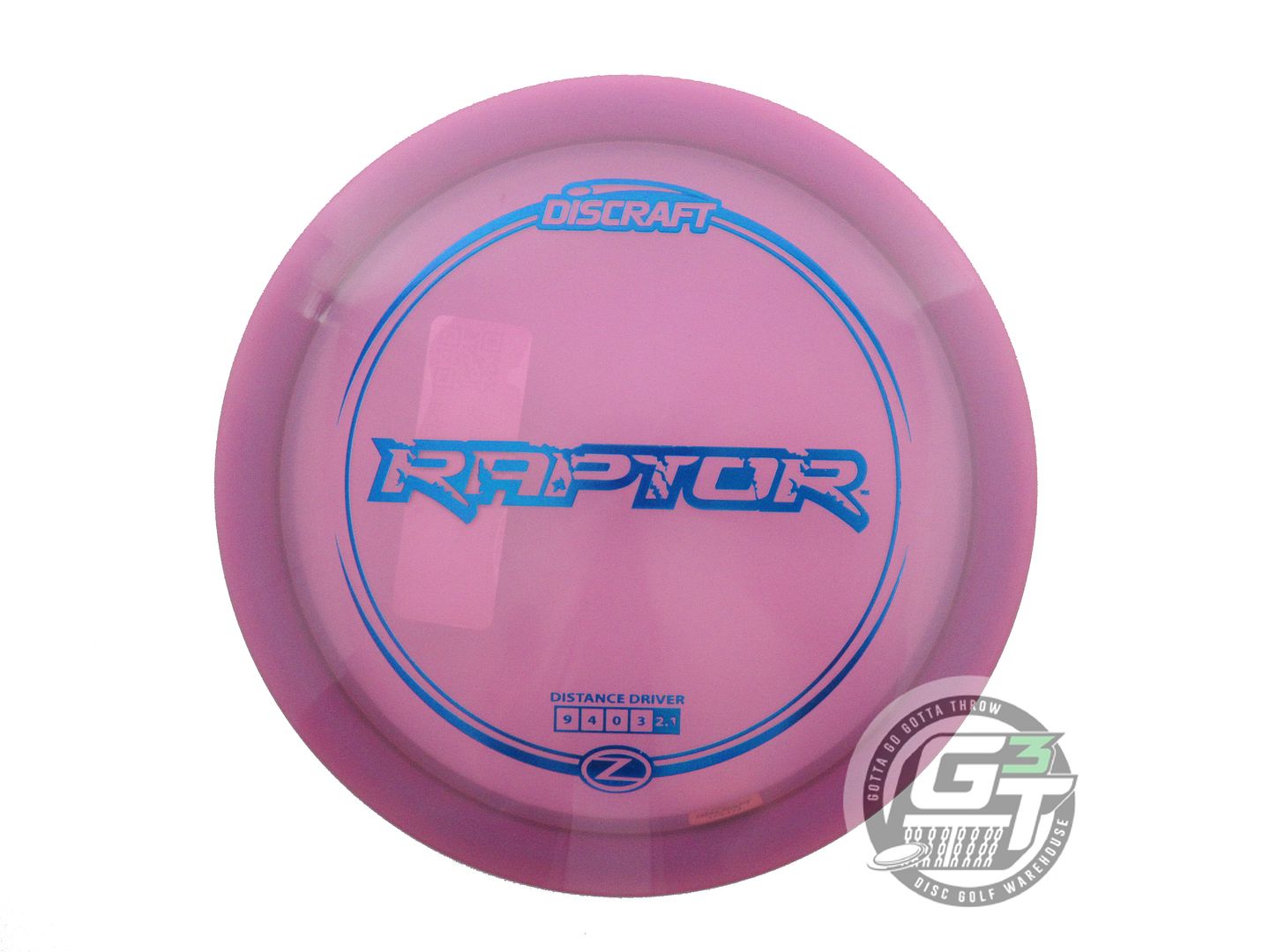 Discraft Elite Z Raptor Distance Driver Golf Disc (Individually Listed)