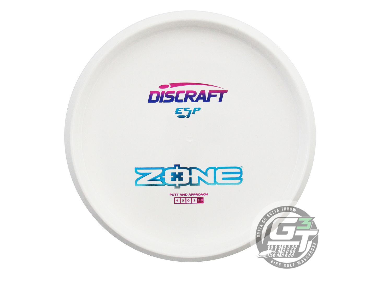Discraft Dye Pack Bottom Stamp ESP Zone Putter Golf Disc (Individually Listed)