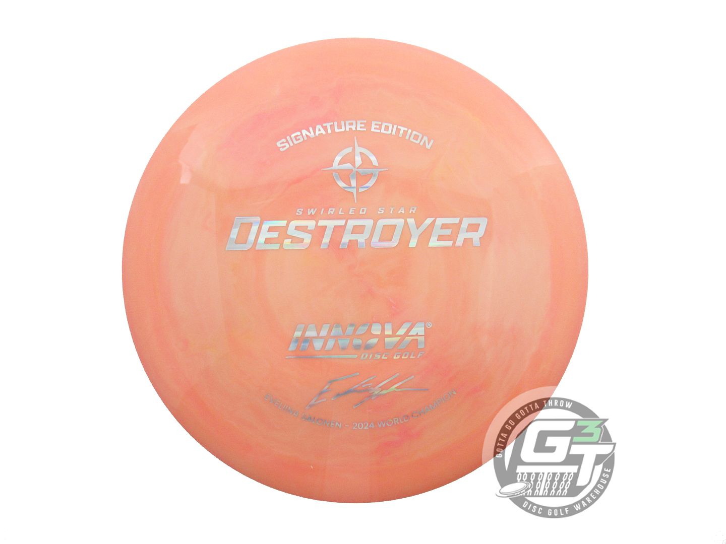 Innova Signature Edition Eveliina Salonen 1X Swirled Star Destroyer Distance Driver Golf Disc (Individually Listed)