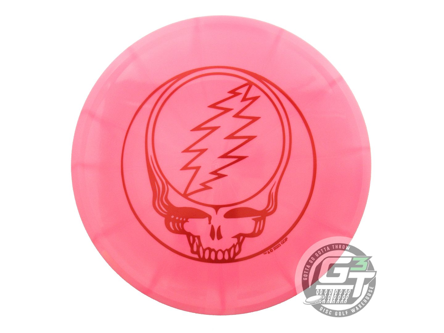 Discmania Limited Edition Grateful Dead Steal Your Face Stamp Lux Vapor Mutant Midrange Golf Disc (Individually Listed)