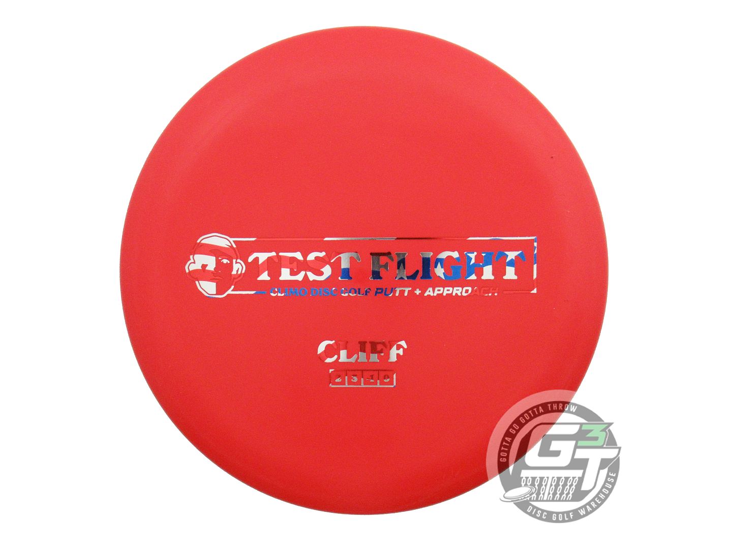 Climo Test Flight Trophy Line Cliff Putter Golf Disc (Individually Listed)