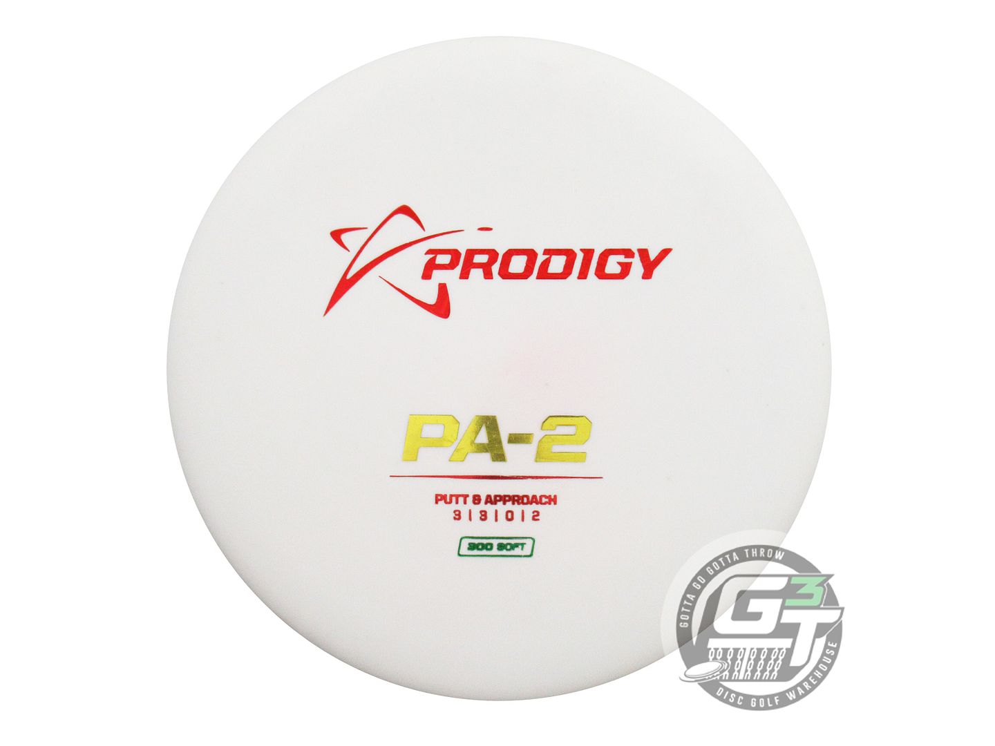 Prodigy 300 Soft Series PA2 Putter Golf Disc (Individually Listed)