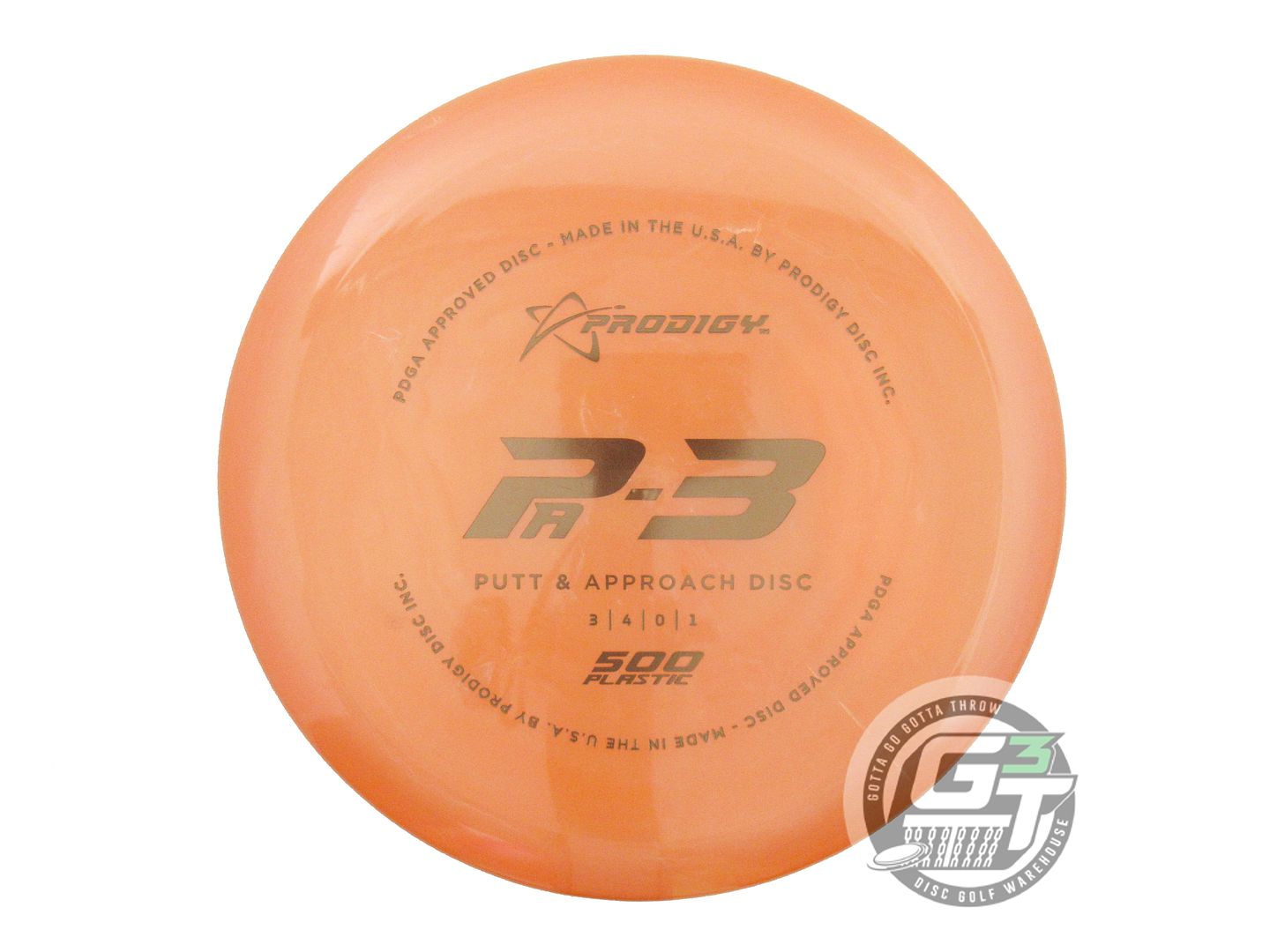 Prodigy 500 Series PA3 Putter Golf Disc (Individually Listed)
